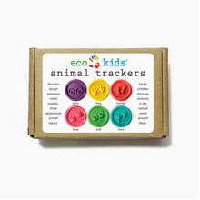 Load image into Gallery viewer, Animal Tracks Wooden Dough Stamps