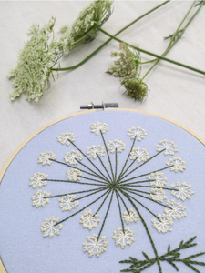 Embroidery Kit - Queen Anne's Lace