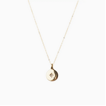 Load image into Gallery viewer, North Star Coin Pendant Necklace