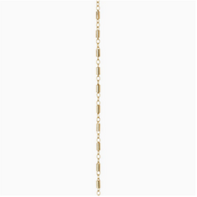 Load image into Gallery viewer, Tube Bar Chain Goldfill Necklace