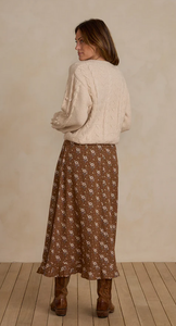 Bobble Cardigan - Natural