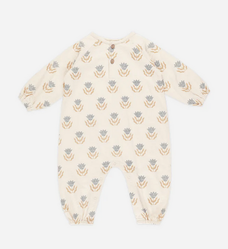 Henley Jumpsuit - Flora