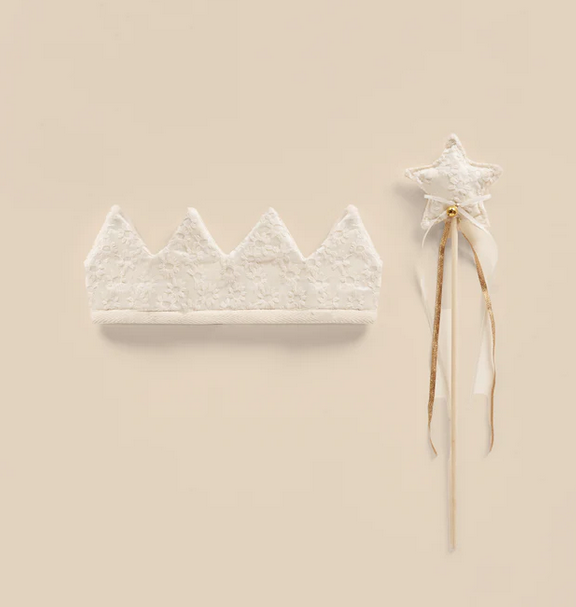 Crown & Wand - Daisy Embroidery