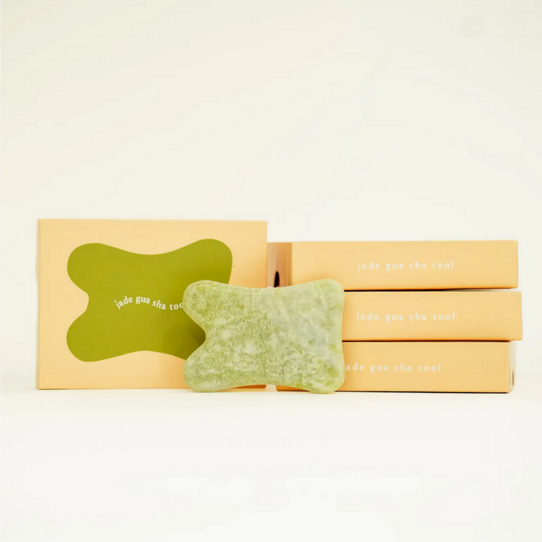 Jade Gua Sha Facial Stone