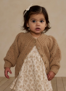 Tulip Cardigan - Sand