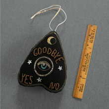 Load image into Gallery viewer, Ouija Board Planchette - Lavender &amp; Cotton Ornament