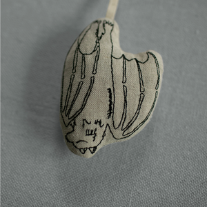 Spooky Bat - Cotton & Lavender Filled Ornament