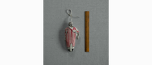 Load image into Gallery viewer, Tattooed Strong Man - Cotton &amp; Lavender Filled Ornament