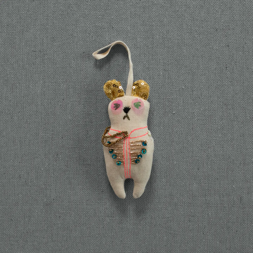 Sargent Pepper Bear - Cotton & Lavender Filled Ornament