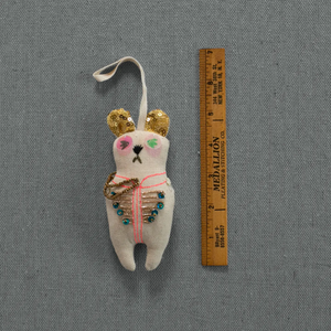 Sargent Pepper Bear - Cotton & Lavender Filled Ornament