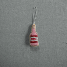 Load image into Gallery viewer, Rose Bottle Embellished Ornament