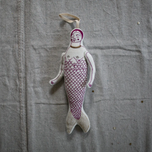 Load image into Gallery viewer, Mer Person - Cotton &amp; Lavender Filled Ornament