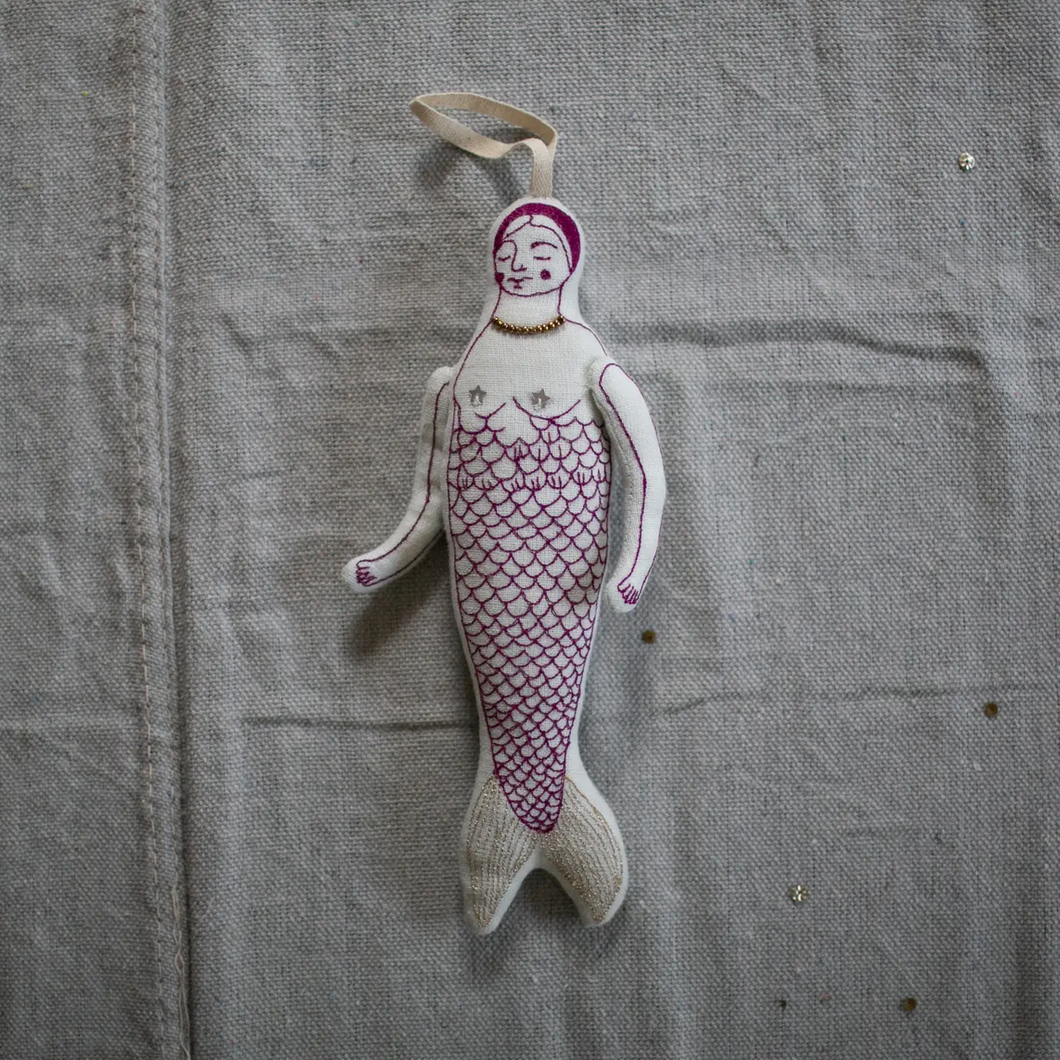 Mer Person - Cotton & Lavender Filled Ornament