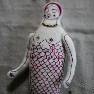 Mer Person - Cotton & Lavender Filled Ornament