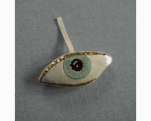 Load image into Gallery viewer, Evil Eye - Cotton &amp; Lavender Filled Ornament