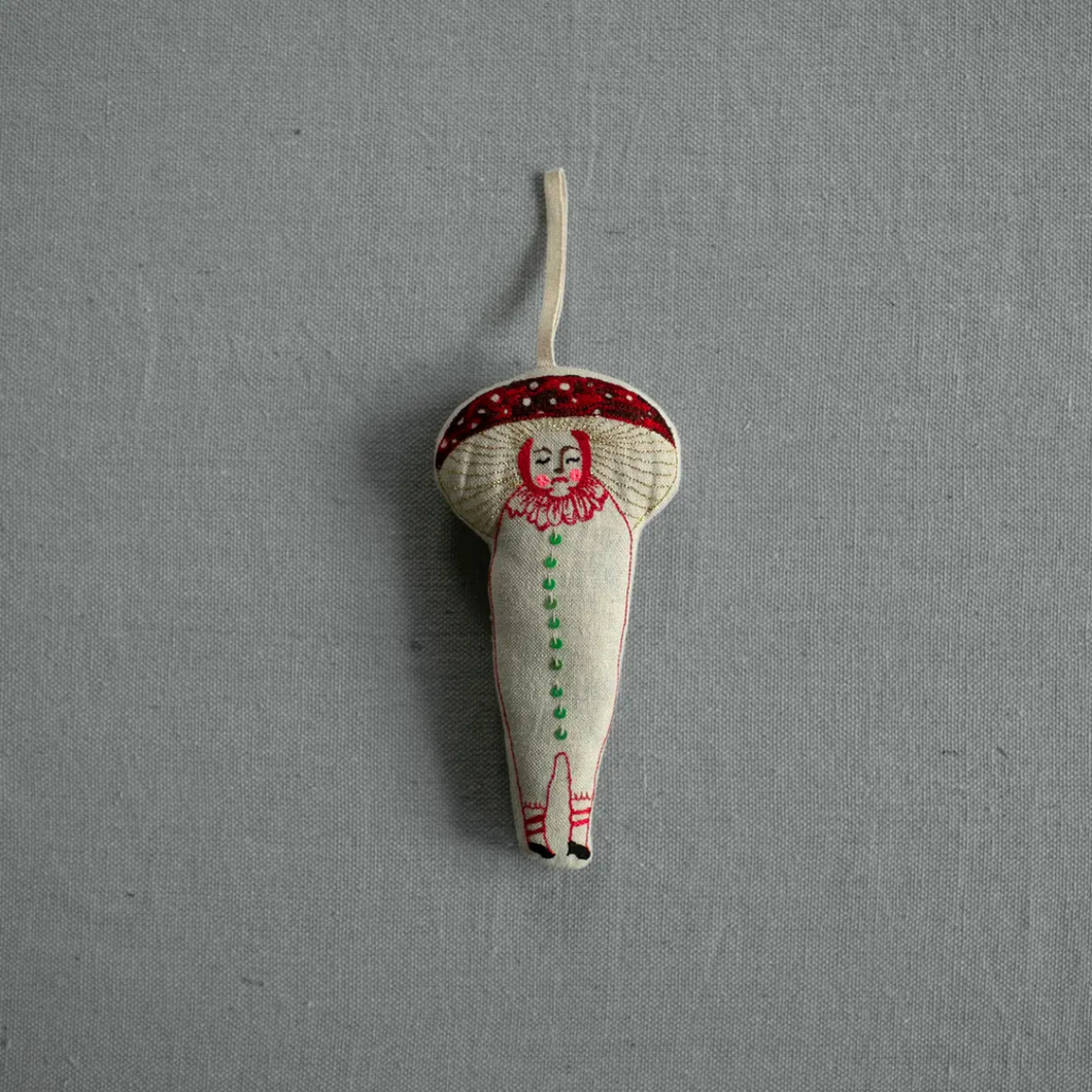 Baby Mushroom - Cotton & Lavender Filled Ornament