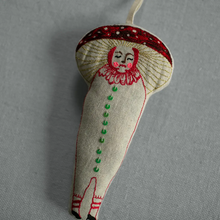 Load image into Gallery viewer, Baby Mushroom - Cotton &amp; Lavender Filled Ornament