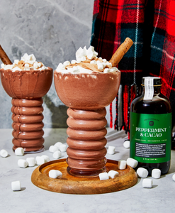 Peppermint & Cacao Cocktail Syrup