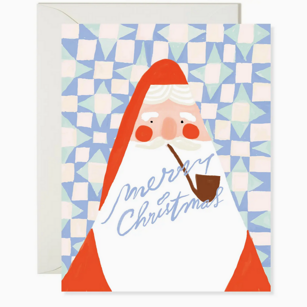 Santa Pipe card