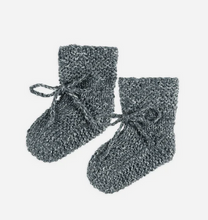 Load image into Gallery viewer, Knit  Booties - Indigo