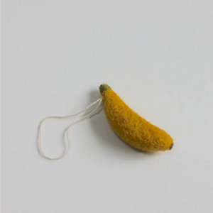 Banana Felt Ornament