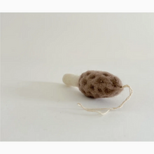 Load image into Gallery viewer, Morel Mushroom Felt Ornament