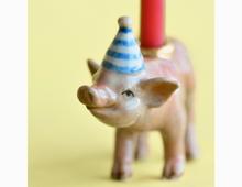 Load image into Gallery viewer, Pig Cake Topper