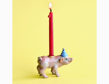 Load image into Gallery viewer, Pig Cake Topper