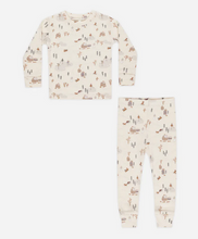 Load image into Gallery viewer, Organic Long Sleeve Pajama Set - Winter Town