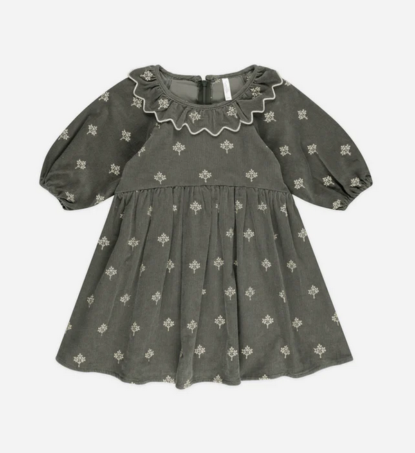 Freya Dress - Forest Floral
