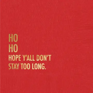 Don't Stay Holiday Cocktail Napkin