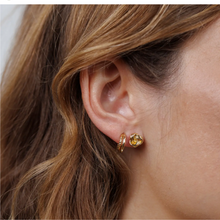 Load image into Gallery viewer, Petite Gold Knot Studs