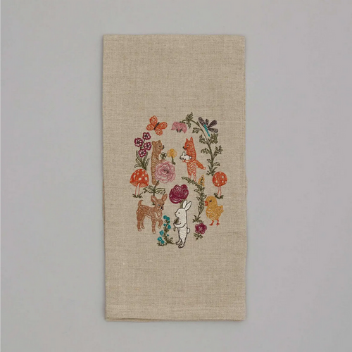 Secret Garden Tea Towel