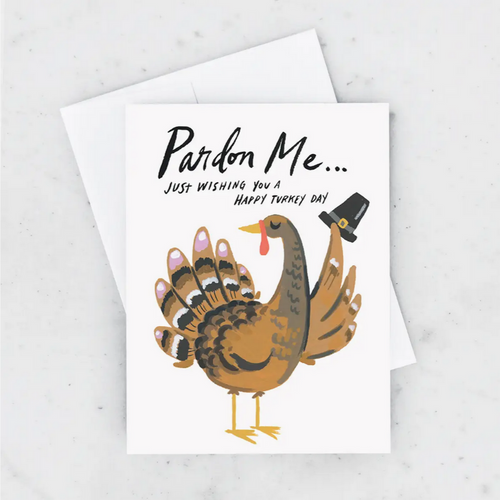 Turkey Pardon card