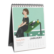 Load image into Gallery viewer, Ladies of Literature 2025 Desk Calendar