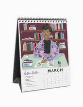 Load image into Gallery viewer, Ladies of Literature 2025 Desk Calendar