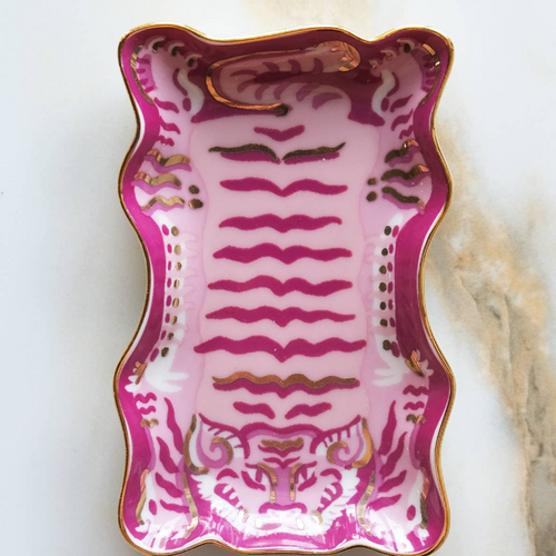 Tibetan Tiger Trinket Dish