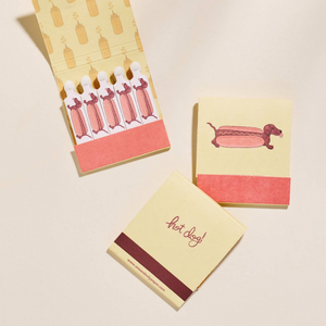 Hot Dog 10 Stem Matchbook