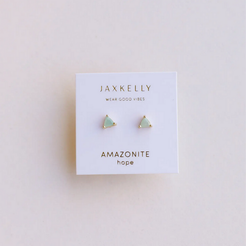 Amazonite Mini Energy Studs
