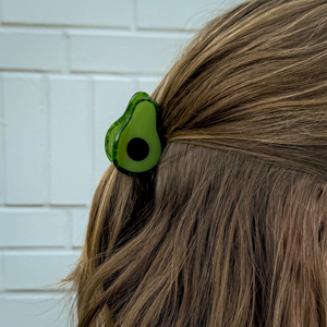 Mini Avocado Hair Claw