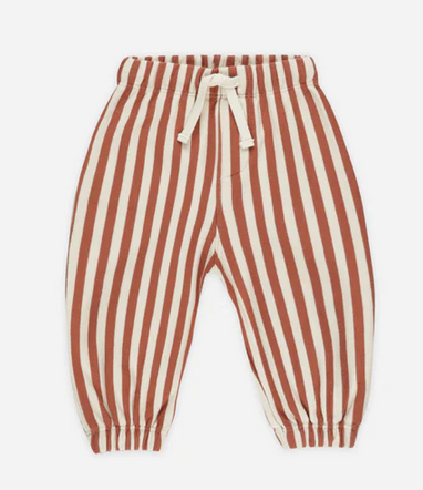 Relaxed Jogger - Poppy Stripe