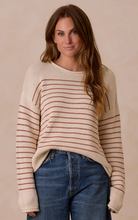 Load image into Gallery viewer, Jaques Sweater - Poppy Stripe