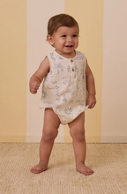 Load image into Gallery viewer, Beau Romper - Mediterranean