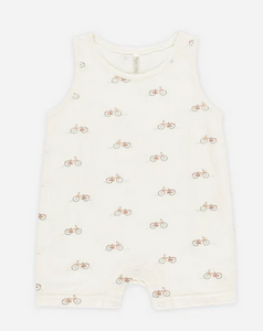 Sleevless One - Piece - Bicycles