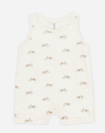 Sleevless One - Piece - Bicycles