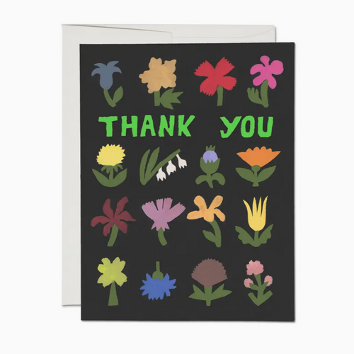 Little Flowers Thank You card