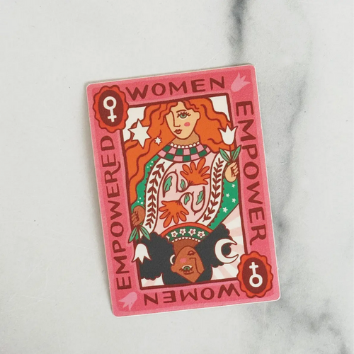 Empowered Women Die Cut Sticker