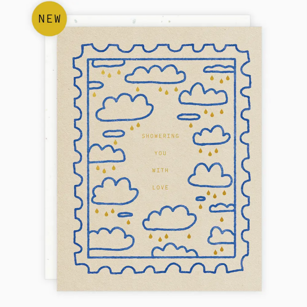 Showering You card