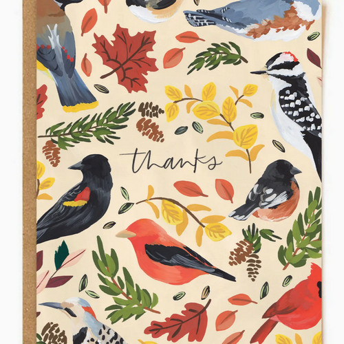 Bird Thank You card