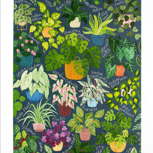 Houseplant Jungle 500 Piece Puzzle